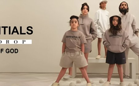 Essentials Hoodie with Color-Block Design