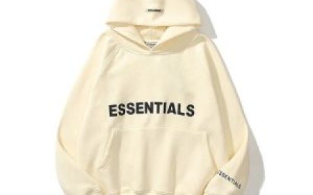 Soft and Durable Essentials Hoodie for All-Day Comfort