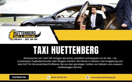 Taxi Hüttenberg – Jetzt flexibel & sicher fahren
