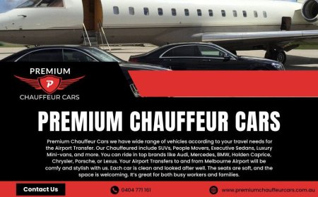 Chauffeur Service Melbourne – Ride in Style Today