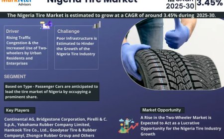 Nigeria Tire Market Value and Growth Projections for 2025 - 2030