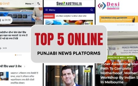 Top 5 Online Punjabi News Platforms in Australia