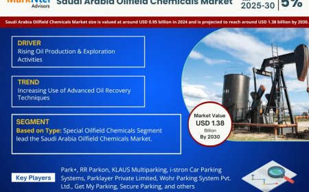 Saudi Arabia Oilfield Chemicals Market Value and Growth Projections for 2025 - 2030