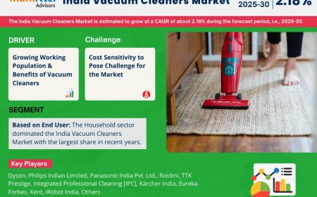 India Vacuum Cleaners Market Value and Growth Projections for 2025 - 2030