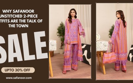 Why SAFANOOR Unstitched 2-Piece Outfits Are the Talk of the Town