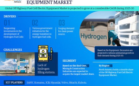 Global Off- Highway Fuel Cell Electric Equipment Market Size, Share, Trends, Growth Analysis, Report 2025-2030