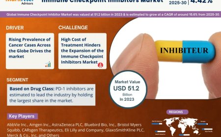 Global Immune Checkpoint Inhibitors Market Size, Share, Trends, Growth Analysis, Report 2025-2030