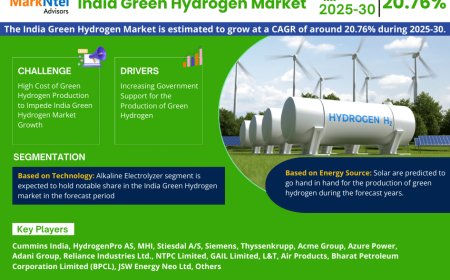 India Green Hydrogen Market Value and Growth Projections for 2025 - 2030
