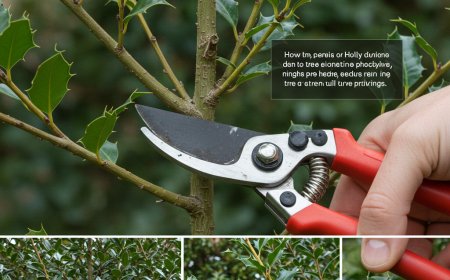 How to Trim a Holly Tree: A Step-by-Step Guide for Healthy Growth and Shape