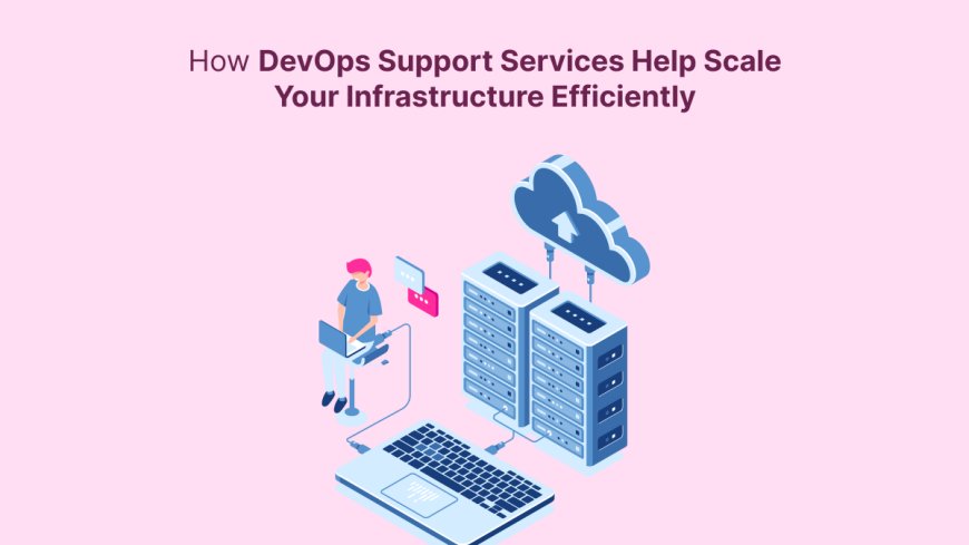 How DevOps Support Services Help Scale Your Infrastructure Efficiently?