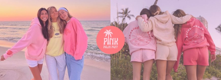The Pink Palm Puff Hoodie: Where Streetwear Meets Soft Power