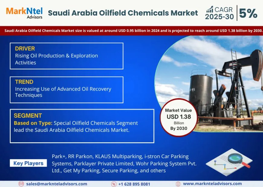 Saudi Arabia Oilfield Chemicals Market Value and Growth Projections for 2025 - 2030