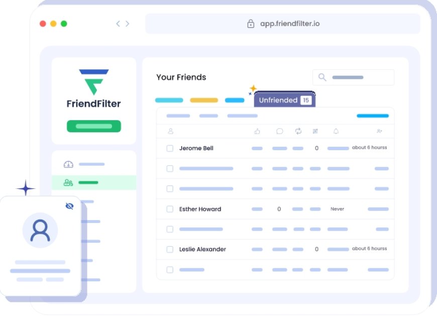 FriendFilter – The Friend Remover Browser Extension For You