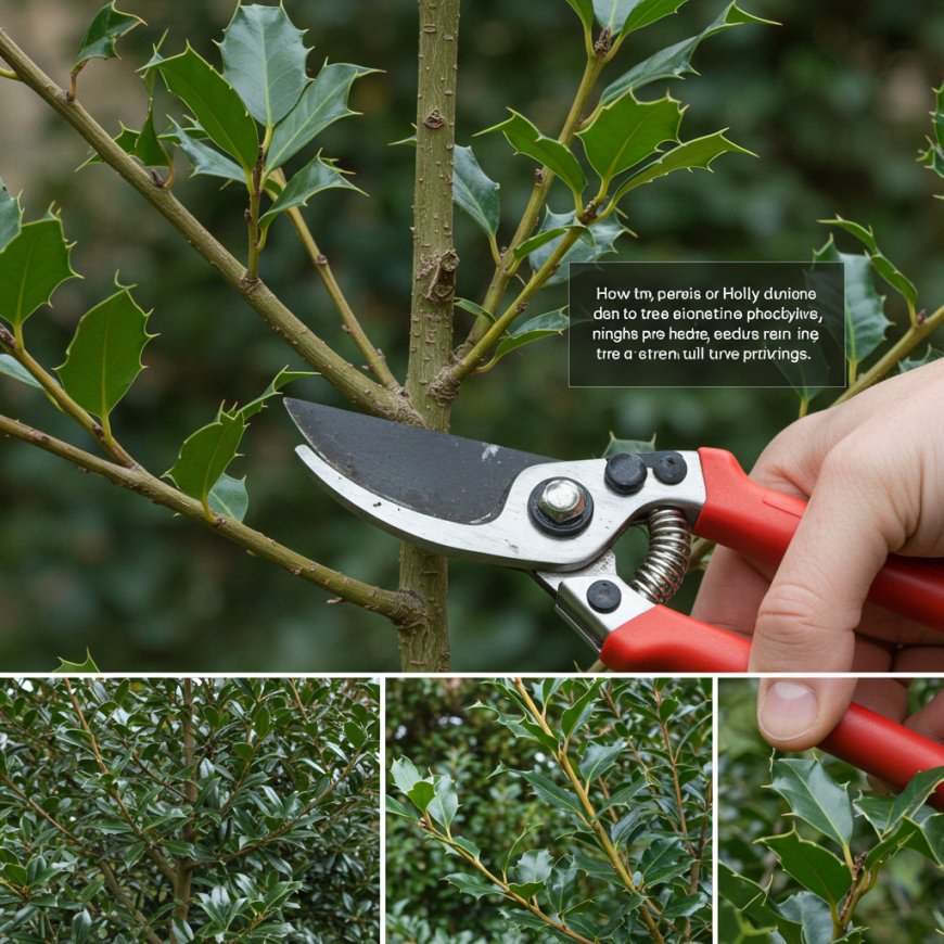 How to Trim a Holly Tree: A Step-by-Step Guide for Healthy Growth and Shape
